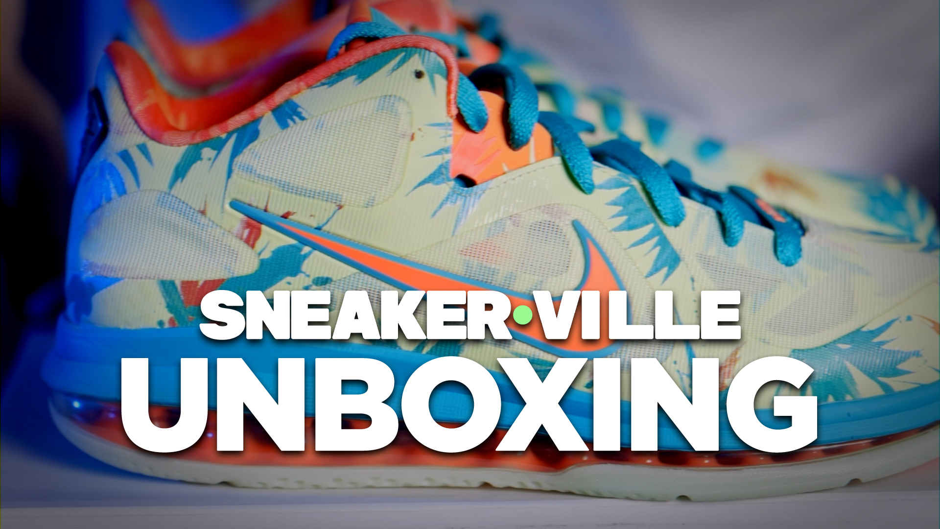 Sneakerville Unboxing – Nike LeBron 9 Low “LeBronald Palmer”